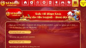 Phấn khích khi ngàn vạn tiền thưởng Sodo66 đang chờ đón bạn